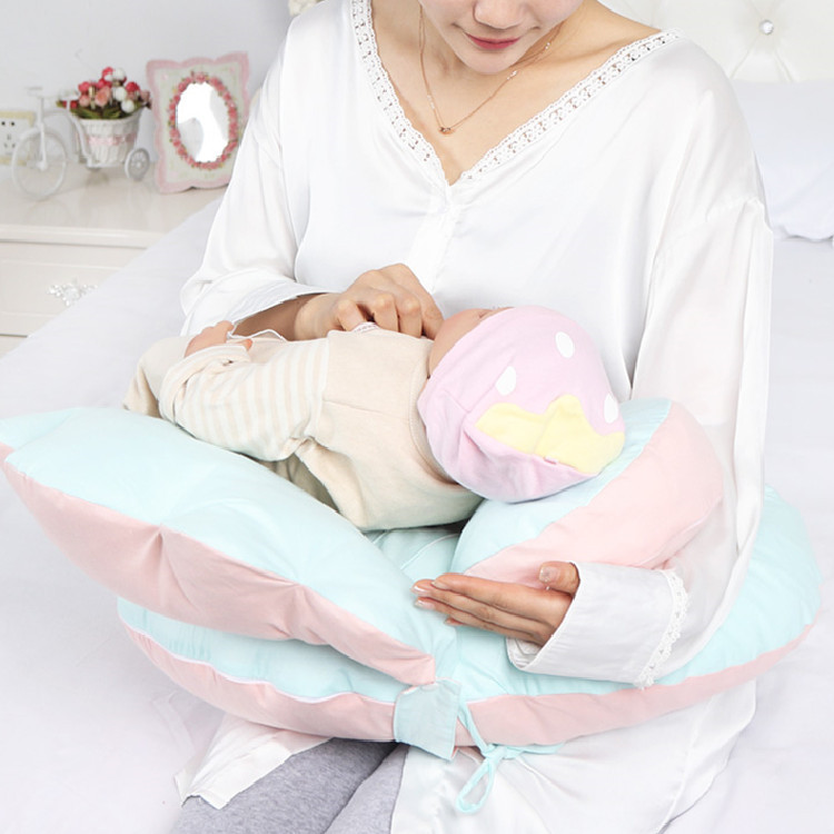 エアー授乳クッション 吐き戻し防止 柔らか母子枕