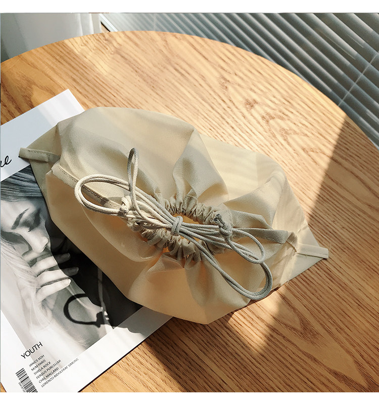 カゴバッグ 花柄リボン付き縄編み大容量かごバッグ