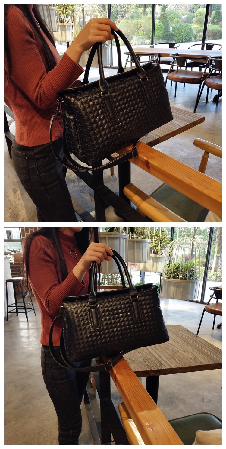 カゴバッグ 職人技が光る編み込みハンドバッグ型カゴバッグ