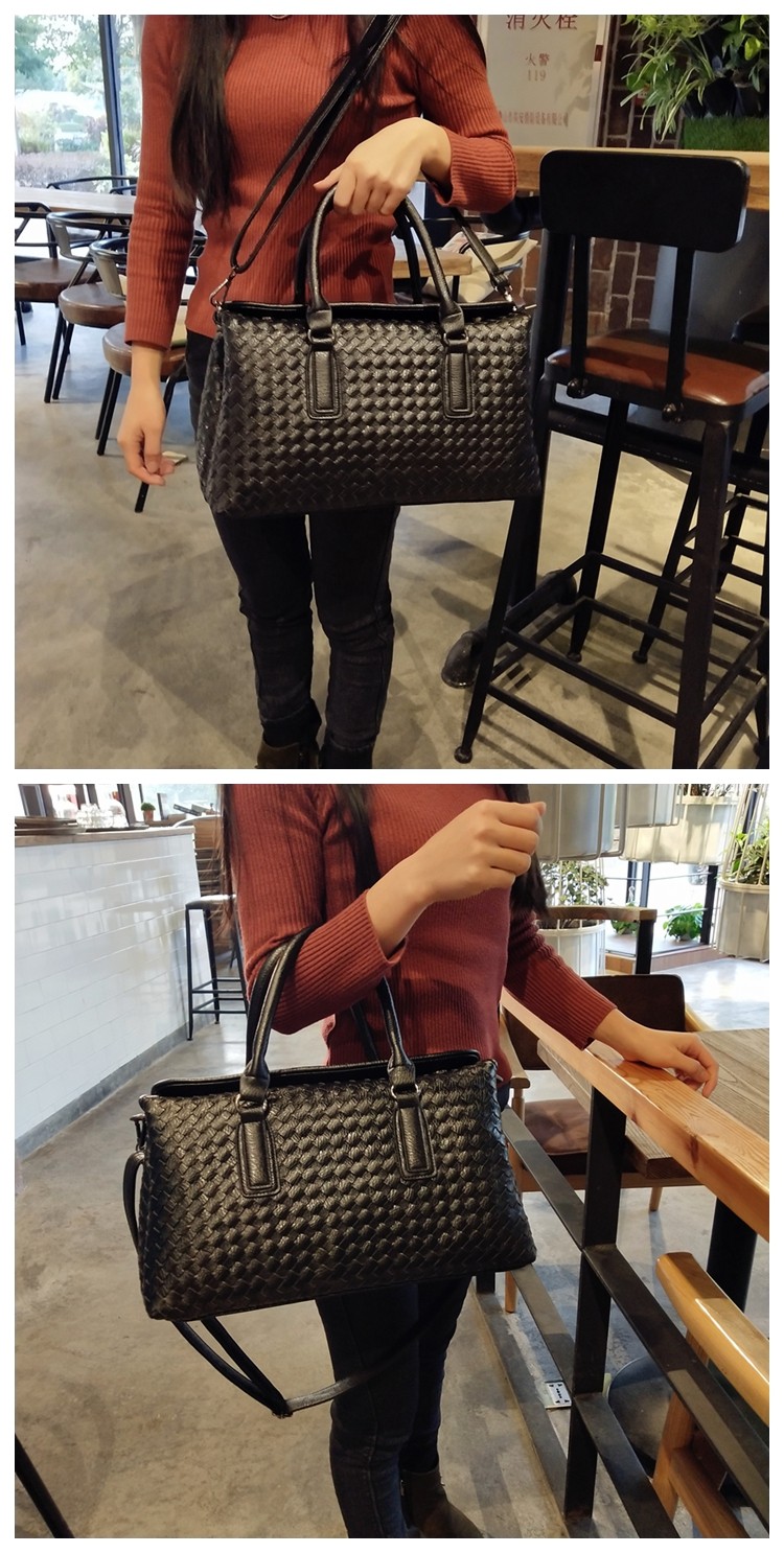 カゴバッグ 職人技が光る編み込みハンドバッグ型カゴバッグ
