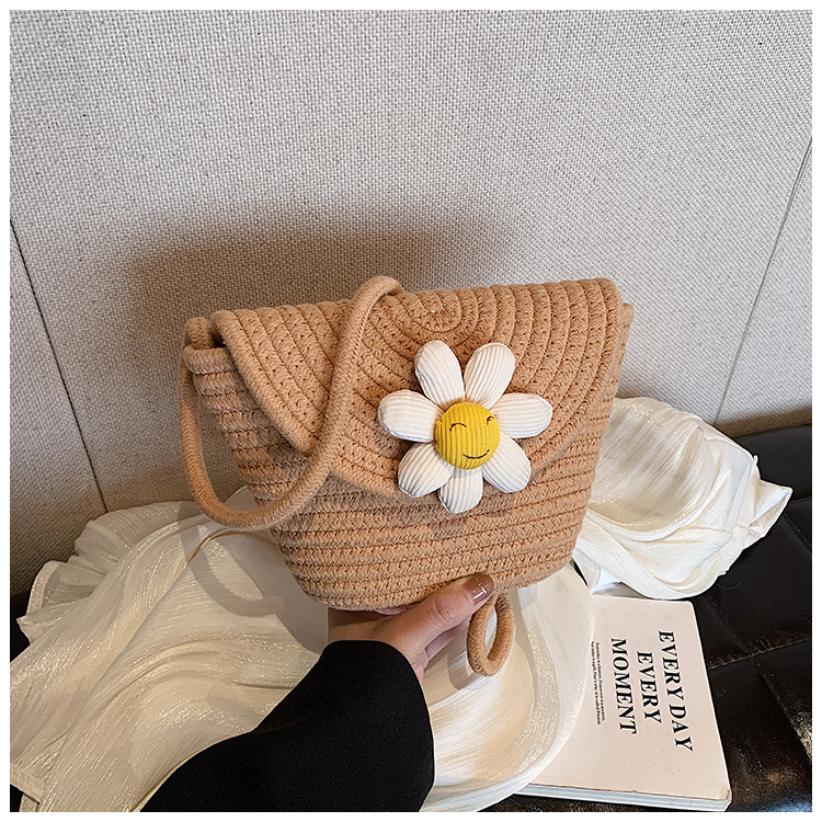 カゴバッグ ほほえみ デイジーカゴショルダー