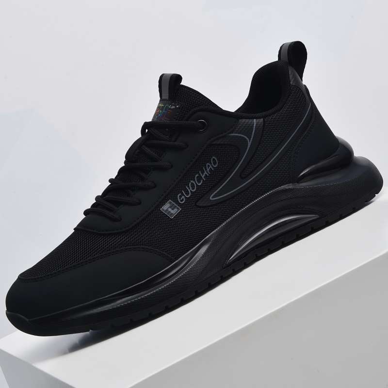 男性用軽量通気性フィットネスシューズ