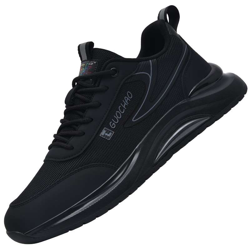 男性用軽量通気性フィットネスシューズ