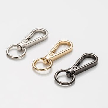 キーリングキーチェーン 回転式ナスカン金具キーチェーン