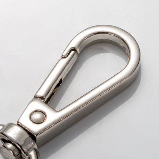 キーリングキーチェーン 回転式ナスカン金具キーチェーン