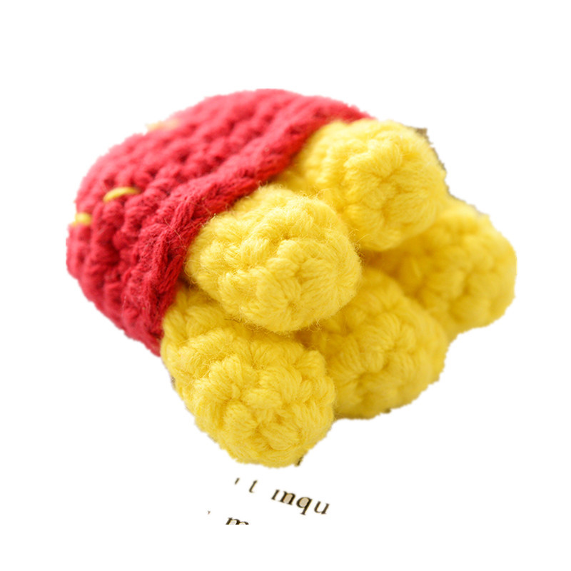 キーリング 手編み海の生き物モチーフキーチェーン