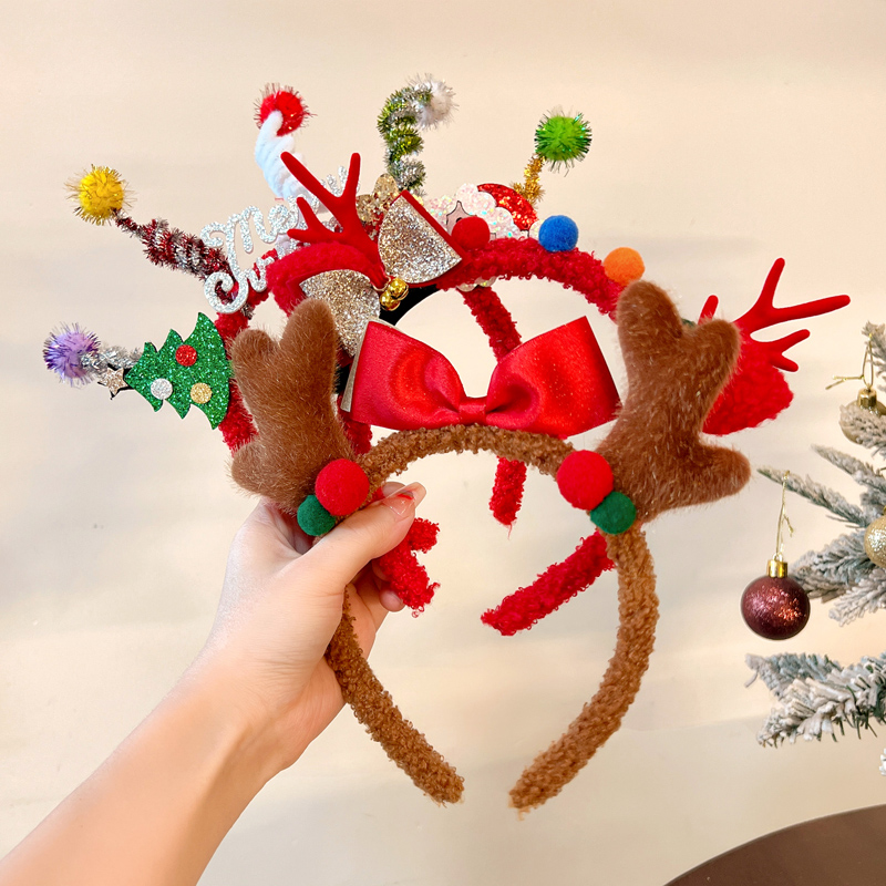 こどもコスプレ こどもコスプレ クリスマスキャラクターカチューシャ