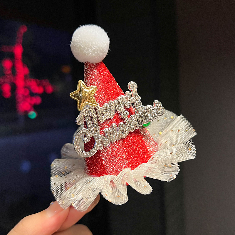 こどもコスプレ こどもコスプレ クリスマスパーティーヘアクリップ