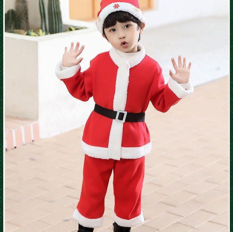 こどもコスプレ こどもコスプレ クリスマス親子お揃い衣装セット