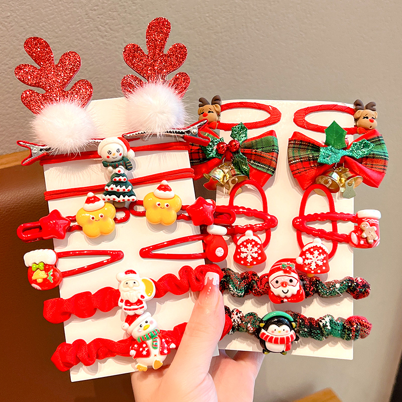 こどもコスプレ こどもコスプレ クリスマスヘアアクセサリーセット