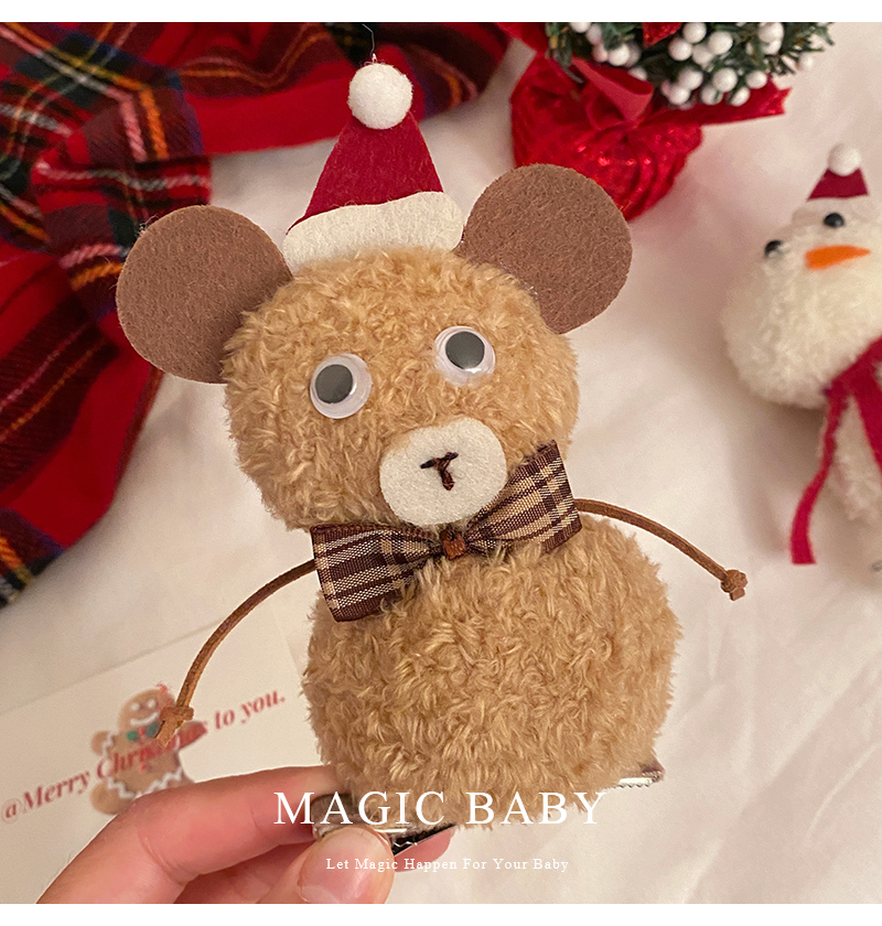 こどもコスプレ こどもコスプレ クリスマスふわふわ動物カチューシャ