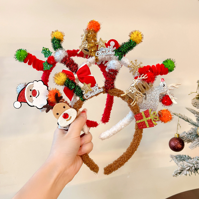 こどもコスプレ こどもコスプレ クリスマスキャラクターカチューシャ