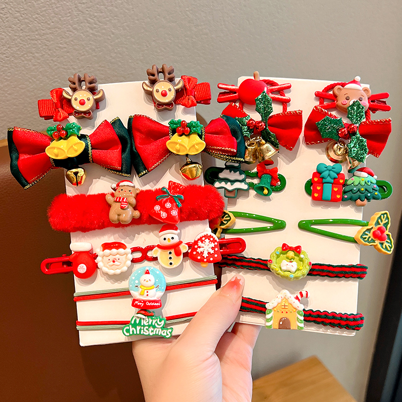 こどもコスプレ こどもコスプレ クリスマスヘアアクセサリーセット