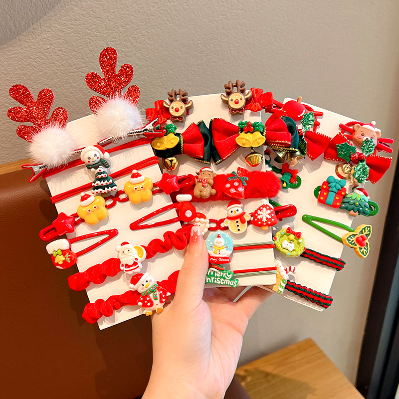 こどもコスプレ こどもコスプレ クリスマスヘアアクセサリーセット