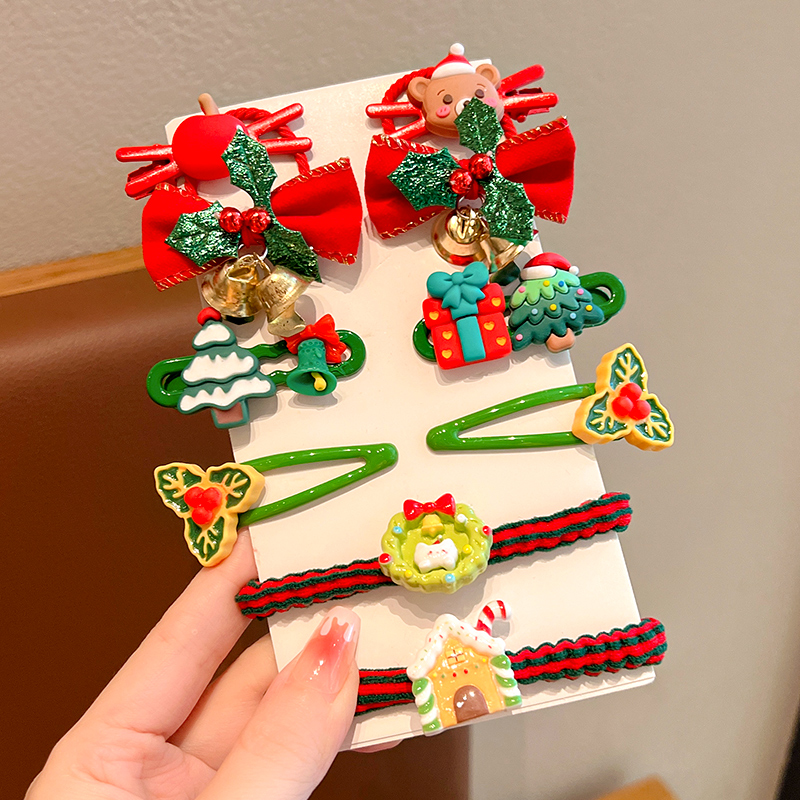 こどもコスプレ こどもコスプレ クリスマスヘアアクセサリーセット