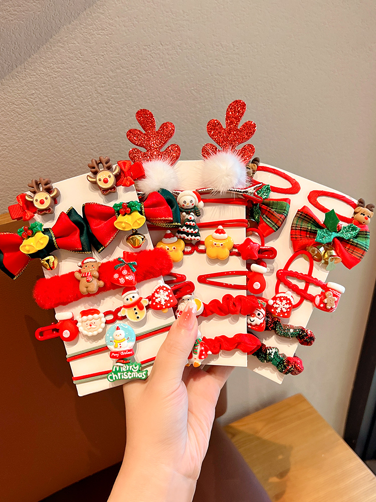 こどもコスプレ こどもコスプレ クリスマスヘアアクセサリーセット