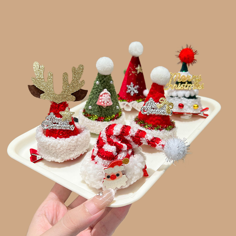 こどもコスプレ こどもコスプレ クリスマスパーティーヘアクリップ