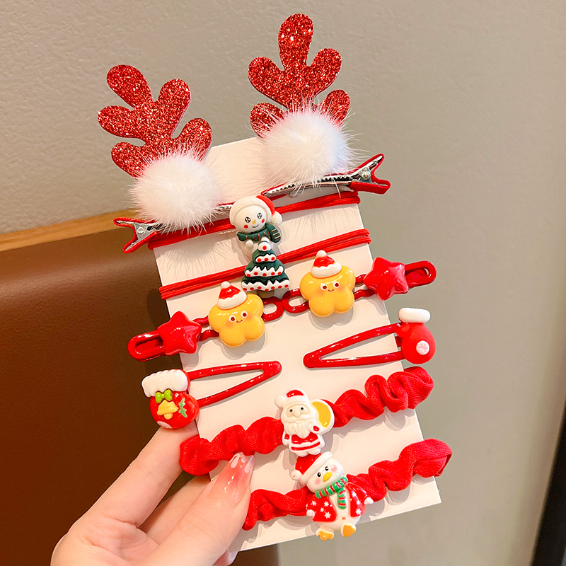 こどもコスプレ こどもコスプレ クリスマスヘアアクセサリーセット