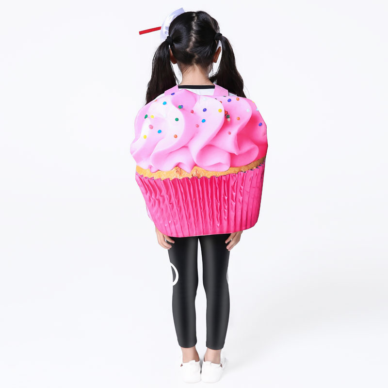 こどもコスプレ ふわふわカップケーキ衣装