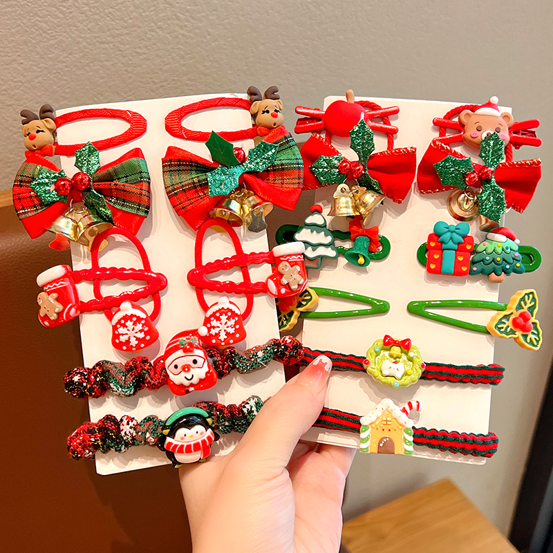 こどもコスプレ こどもコスプレ クリスマスヘアアクセサリーセット