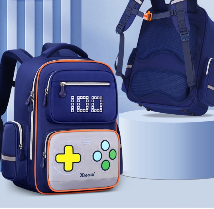 キッズリュック ゲームコントローラー風デザイン通学リュック