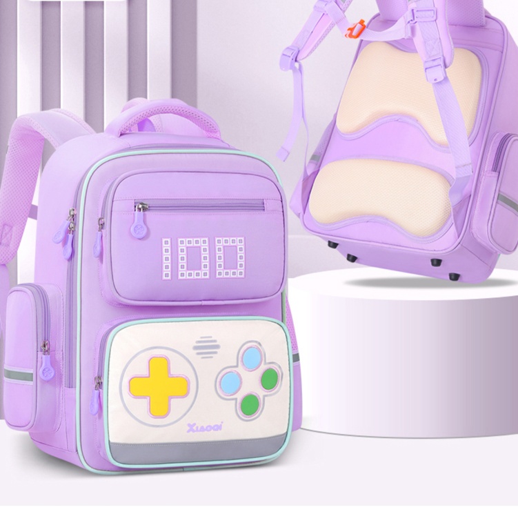 キッズリュック ゲームコントローラー風デザイン通学リュック