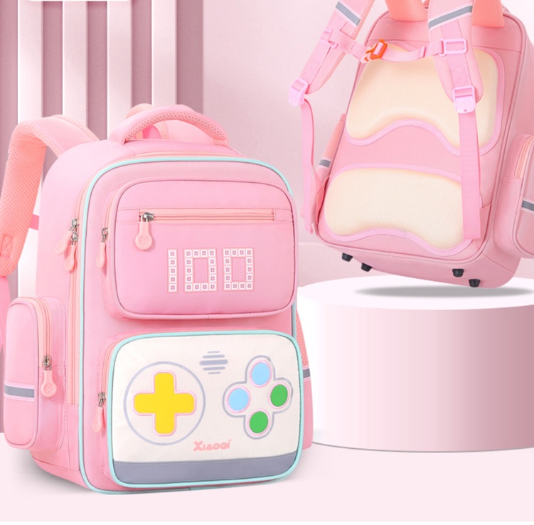 キッズリュック ゲームコントローラー風デザイン通学リュック