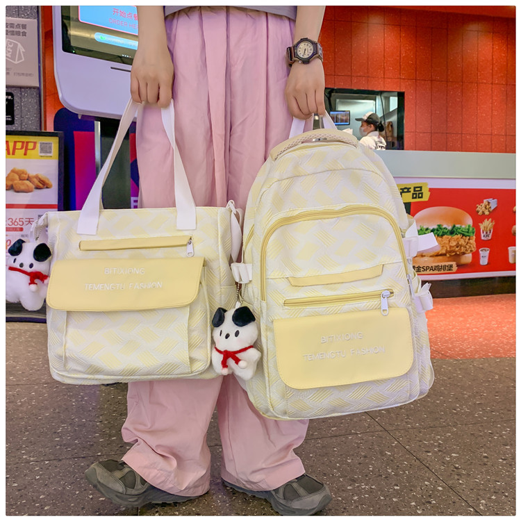 キッズリュック キルティング風 ふわもこ リュック＆トートバッグ