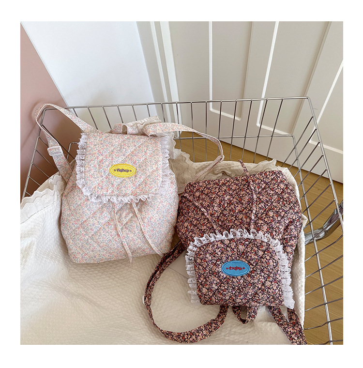 キッズリュック ふんわりレース付きお姫様リュック
