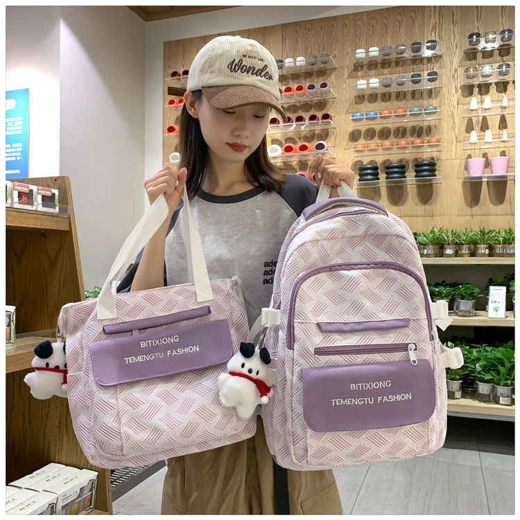 キッズリュック キルティング風 ふわもこ リュック＆トートバッグ