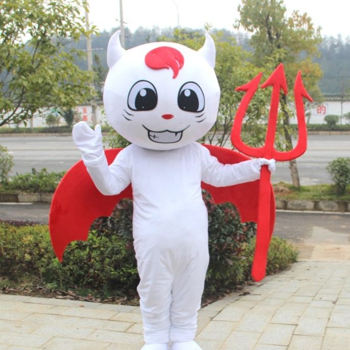 着ぐるみ 悪魔猫の着ぐるみハロウィン仮装コスチューム