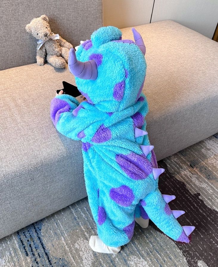 モンスター怪獣着ぐるみベビー用ロンパース