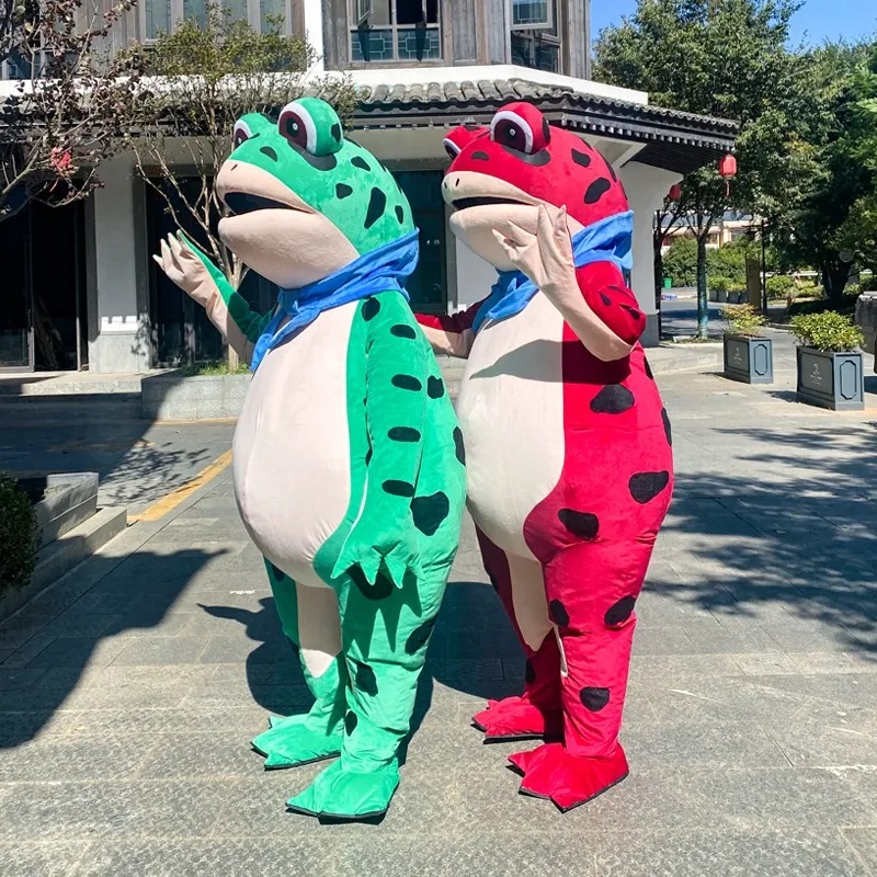 着ぐるみ ぷっくりカエル着ぐるみコスプレ衣装
