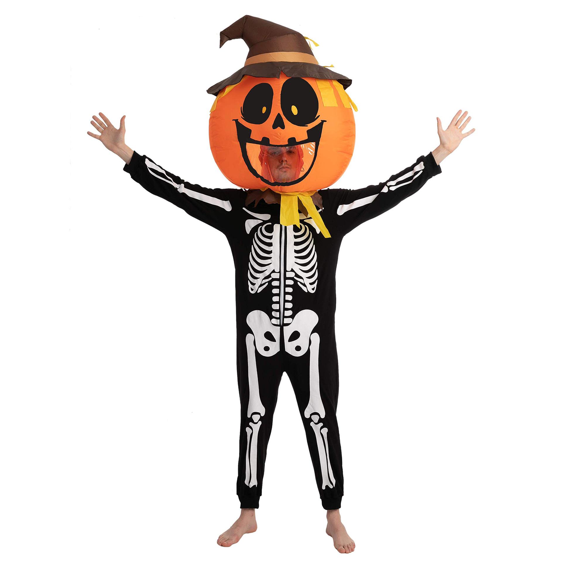 着ぐるみ かぼちゃ骸骨ハロウィン着ぐるみコスチューム
