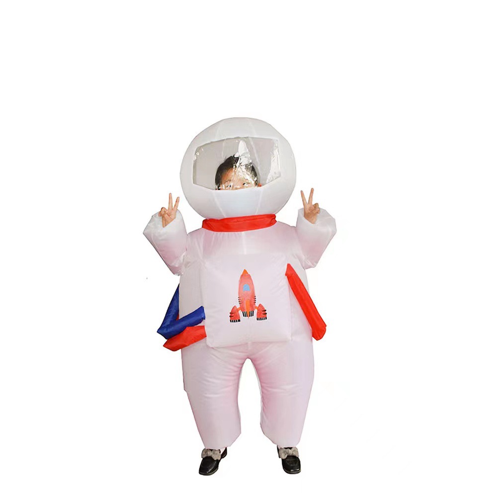 宇宙飛行士の空気膨張式着ぐるみコスチューム