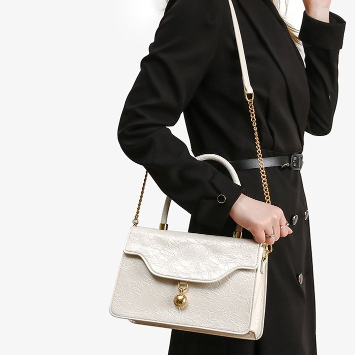 着物バッグ 金具装飾が華やぐ和装兼用ショルダーバッグ