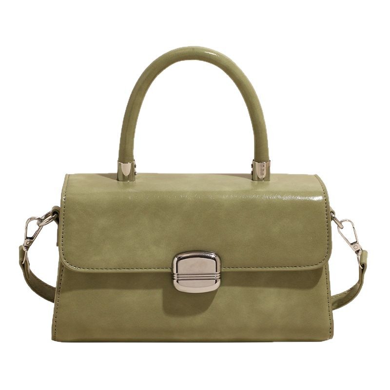 着物バッグ エナメル調艶やか金具留めハンドショルダーバッグ