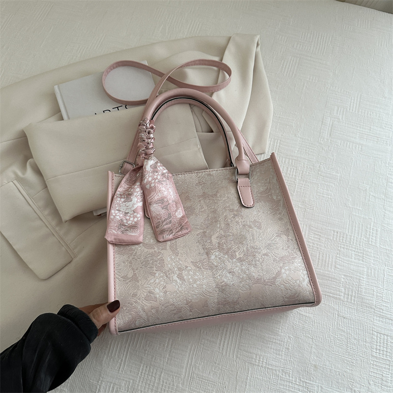 着物バッグ 華麗織模様 二wayショルダーバッグ
