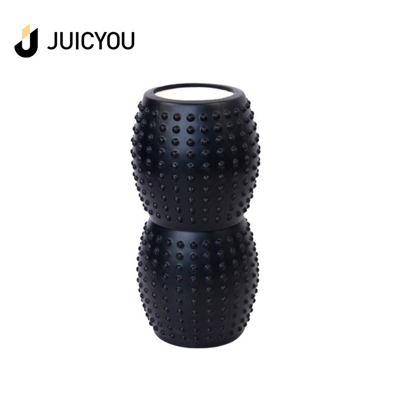 筋膜ローラー 持ち運び便利なピーナッツ型筋膜ローラーミニ