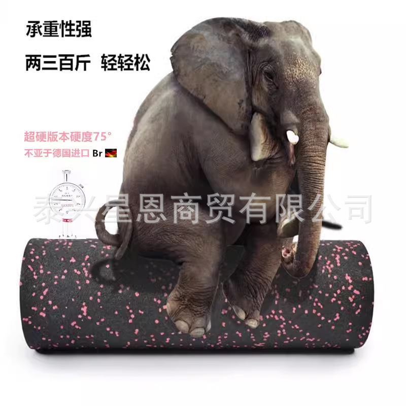 筋膜ローラー やわらか素材の筋膜ほぐし円柱ローラー