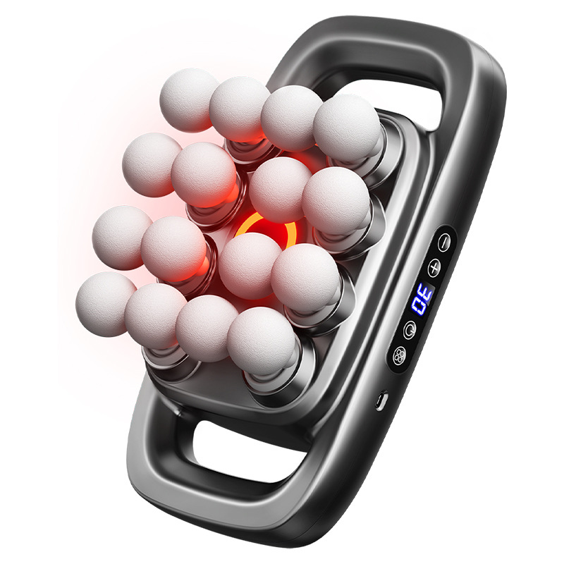 筋膜ローラー 多球式電動筋膜ローラー温熱機能付き