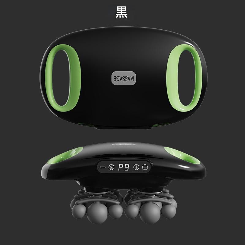 筋膜ローラー 六頭連動式電動筋膜ローラー液晶表示付き