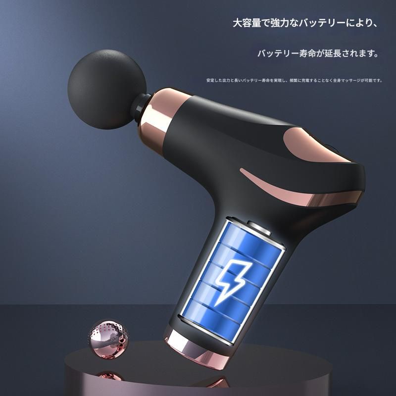 筋膜ローラー 五段階変速電動筋膜ローラー小型振動按摩器