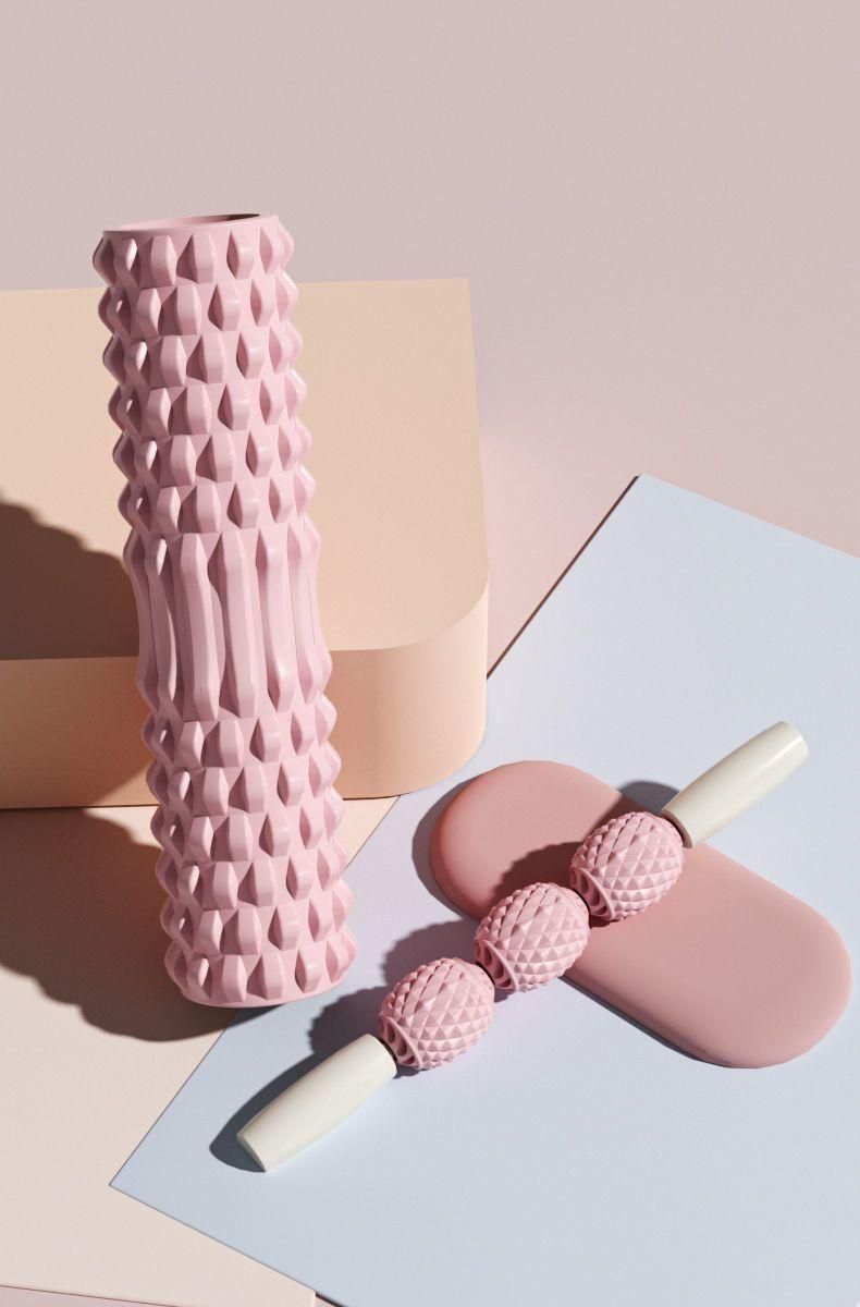 筋膜ローラー 立体突起型筋膜ローラー長いタイプ全身用