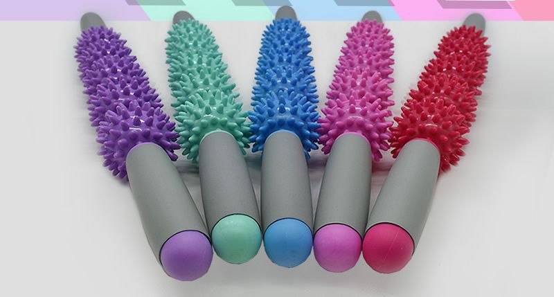 筋膜ローラー 五球突起式肩首集中ケア筋膜ローラー長いタイプ