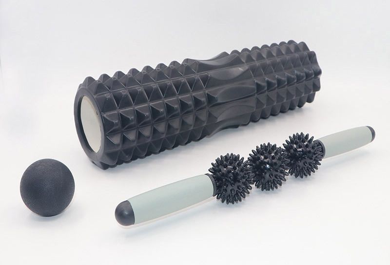 筋膜ローラーミニ三点セット携帯用健康器具