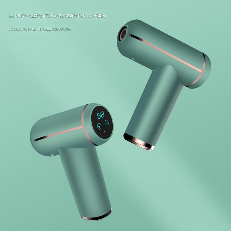 筋膜ローラー 小型軽量電動筋膜ケアガン四種類ヘッド付