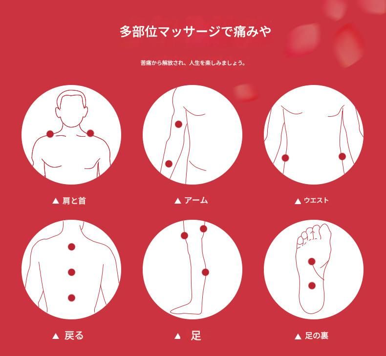 筋膜ローラー 多段式突起型筋膜ほぐしスティック