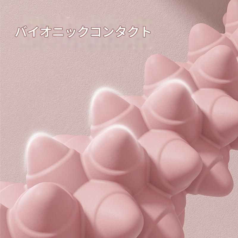 筋膜ローラー 深部刺激対応持ち手付き長い筋膜ローラー