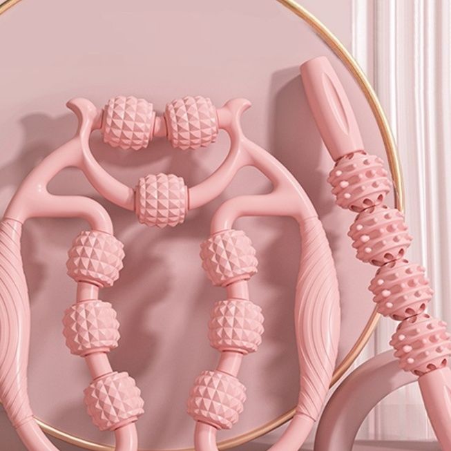 筋膜ローラー 全身ほぐし多球連結型筋膜ローラー長いタイプ